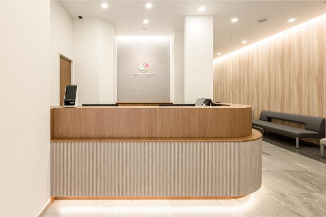 笑顔のスタッフ